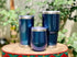 CHILLOUT LIFE 30 oz Stainless Steel Tumbler with Lid - Double Wall Vacuum Insulated Large Travel Coffee Mug with Splash Proof Lid and Straw for Hot & Cold Drinks - Blue Sparkle Tumbler