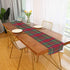 SUABO Table Runner Christmas Red and Green Tartan Plaid Striped Pattern Non-Slip Heat Resistant Modern Table Runners for Dinner Holiday Party Wedding Decoration 13 x 90 Inch