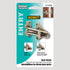 Defender Security U 11316 Swing Bar Door Guard With High Security Auxiliary Lock, Satin Nickel Finish, 1-Pack