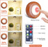 Under Cabinet Lights Wireless Closet Lights, 16 Color Changing LED Puck Lights Battery Operated , Dimmable Wooden Puck Lights with Remote & Timing for Kitchen Cabinet and Closet (Light Wood)