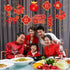 Littleloverly Happy Chinese New Year Decorations 2022 Hanging Swirls Decorations - Year of the Tiger New Year 2022 Chinese Spring Festival Party Supplies
