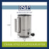 RSVP International Endurance® Stainless Steel Crank Style Flour Sifter, 5 Cup | Sift Flour & Dry Ingredients for Baking | Manual Crank | Dishwasher Safe,Silver