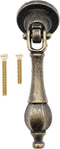 binifiMux 5-Pack Antique Vintage Pulls with Pendant for Dresser Drawer Cabniet