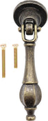 binifiMux 5-Pack Antique Vintage Pulls with Pendant for Dresser Drawer Cabniet