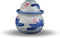 Porcelain Pickling Jar with 2 Lids Lotus Fermenting Pickling Kimchi Crock Food Storage 7"