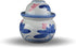 Porcelain Pickling Jar with 2 Lids Lotus Fermenting Pickling Kimchi Crock Food Storage 7"