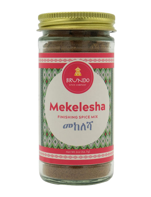 Mekelesha | Authentic Ethiopian Finishing Spice Mix | Hand Crafted | Processed in and Imported from Ethiopia | Non GMO | Organic No preservatives | ???? | (2oz)