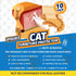 Anti Scratch Furniture Protectors from Cats - 10 Pack Cat Scratch Deterrent Tape Self Adhesive, Clear Plastic Cat Couch Protector for Sofa, Door (6 pcs 17" L 12" W + 4 pcs 17" L 6" W + 50 Pins)…