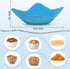 5 Pieces Bowl Cozy Holder Heat Tolerant Plate Huggers Multi Color Polyester Hot Bowl Holder Potholder Protector for Heat Soup, Rice Bowl