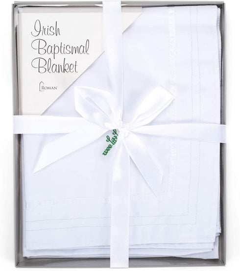 Roman 21399 Irish Baptismal Blanket, 44-inch Length