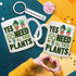 Dynular Plants Lover Gifts for Women Mom Funny Plant Gifts Plant Addict Coffee Mug for Crazy Plant Lady Plant Men Plant Themed Gift for Christmas Birthday All I Need is Plants Coffee Cup Spoon