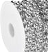 Emoshayoga Pearl Bead Roll, Garland Decoration Artificial Pearls Beads Garland Gold Beads Roll for Christmas Wedding DIY Decoration Holiday Party Supplies 8mm 10m/ 32.8ft(Silver)