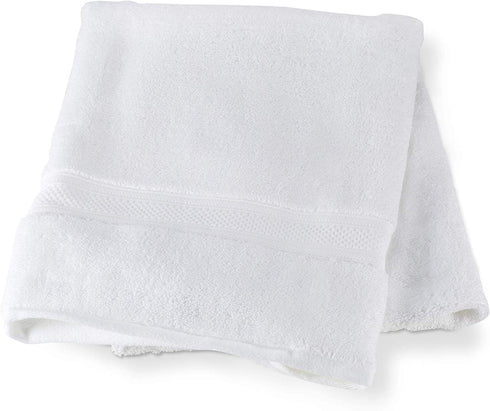 Dr. Mercola Organic Cotton Bath Towel, White, Size 30"x 64", Non GMO, GOTS Certified