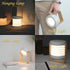 Youuish Touch Night Light Foldable Lantern Lamp, LED Dimmable Lamps Warm Lights Portable for Bedroom Corridor Living Room and Outdoor Camping, USB Rechargeable, White