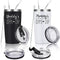 Daddy’s and Mommy’s Sippy Cup Travel Tumbler Set, Father’s Day Christmas Gifts for New Parents Dad Mom Papa Mama Anniversary, Insulated Stainless Steel Travel Tumbler with Straw(20oz, Black and White)