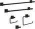 Franklin Brass Maxted Toilet Paper Holder, Matte Black, Bathroom Accessories, MAX50-FB