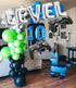 Video Game Balloons Level Up 10th Birthday Party Supplies, 18 Pieces (10th)