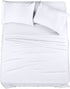 Utopia Bedding Queen Bed Sheets Set - 4 Piece Bedding - Brushed Microfiber - Shrinkage and Fade Resistant - Easy Care (Queen, White)