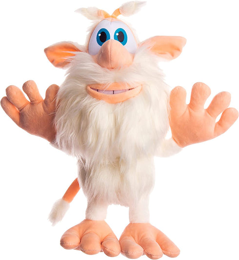 Booba Collectible Plush with Light Up Eyes - Stuffed Toy from Netflix Show Booba Cute, Soft, Stuffed Plush Plush Doll for Kids - Night Light & Companion - Officially Licensed Product - 15 Inches