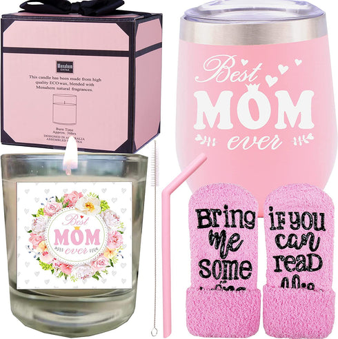 Best Mom Gifts,Best Gifts for Mom,Best Mom Ever Tumbler,Mom Gifts,Birthday Gifts for Mom from Daughter,Mother's Day Gifts for Mum,Best Mom Ever Coffee Cup,Gifts for Mom,Gift Set for Mom,Mother Tumbler