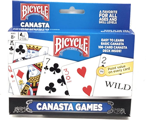 Bicycle 2-Pack Canasta Card Games Standard