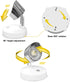 Wireless Spotlight, Battery Operated Accent Lights Art Lights for Paintings Mini Led Picture Light Puck Lights Wall Light, 4000k Light, 80 Lumens (Sliver)