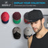 Modern JP Adhesive Hat Hooks for Wall (16-Pack) - Minimalist Hat Rack Design, No Drilling, Strong Hold Hat Hangers - U.S. Patent Pending