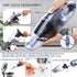 Handheld Vacuum Cordless, Car Vacuum, Rechargeable Hand Vacuum with 6000PA Strong Suction, Portable Mini Vacuum Wet & Dry Use for Car, Home and Office