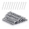 Silver Bobby Pins,MORGLES 120Pcs Bobby Pins for Gray Hair Bob Pins Bulk Secure Hold Hair Pins with Box, (Silver,2 Inches)