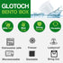 Glotoch 48 Pack 16 oz. (2 Cups) Plastic Food and Drink Storage Containers Set with Lids - Microwave, Freezer & Dishwasher Safe Eco-Friendly, BPA-Free, Reusable & Stackable
