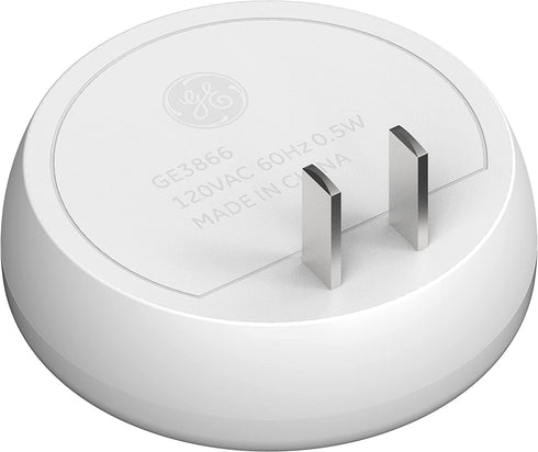 GE Lighting Color-Changing Decorative Plug-in LED Night Light Ring Fixture, 1-Pack
