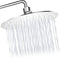 Welan Rain Shower Head Round 8 Inch Shower Heads High Pressure Angle Adjustable, Stainless Steel Waterfall Shower Heads Rainfall, Ultra-thin Design and Pressure Boosting Large Showerheads