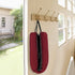 Sunolga 38" Weighted Door Draft Stopper Under Door Noise Air Stopper 2.2LB,Sound Proof Draft Guard for Doors and Windows,Machine Washable - Wine Red