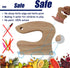Montessori kitchen tools for toddlers, Safe Wooden Kids Knife & Cutting Board Sets Basic Life skills Veggies Fruits Avocado Banana Cooking Kitchen Chopping Tools for Toddlers 345-12 Years Old