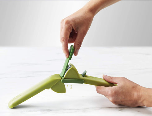 Joseph Joseph CleanForce Garlic Press Mincer, One Size, Green