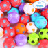 42 Pieces Mini Soccer Stress Balls Fidget Toy, Soccer Party Favors Goodie Bag Stuffers Rotatable Soccer Finger Balls Hand Spin Mini Football Shape Fidget Soccer Spinner Toys for Teens Adults