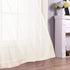 Ivory Sheer Curtains 63 Inch Length Window Panel Pair Set of 2 Packs Grommet Top Faux Linen Look Drapes Voiles Semi Sheer Curtains for Living Room Bedroom Wide 52 x 63 Inches Long Cream Ecru Off White