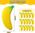 15 Pieces Banana Stress Toys Stretchy Bananas Stress Toys Banana PU Toys Relief Banana Stress Balls Tiny Party Supplies for Stress Relief Party Favors