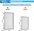 Leadaybetter 8 Pack Vacuum Cleaner HEPA Filter Replacement for Sears Kenmore EF-1, Replace Part #86889¦