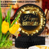 Birthday Table Centerpiece Decoration - 5-Pack Double Sided Cardstock & Tissue Paper Honeycomb Happy Birthday Decorations - 12 Birthday Party Decorations Centerpieces for Table Decorations