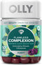 OLLY Glowing Skin Gummy, 25 Day Supply (50 Count), Plump Berry, Hyaluronic Acid, Collagen, Sea Buckthorn, Chewable Supplement (Packaging May Vary)