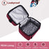 MIER Adult Lunch Box Insulated Lunch Bag Large Cooler Tote Bag for Men, Women, Double Deck Cooler (Dark Red, Large)