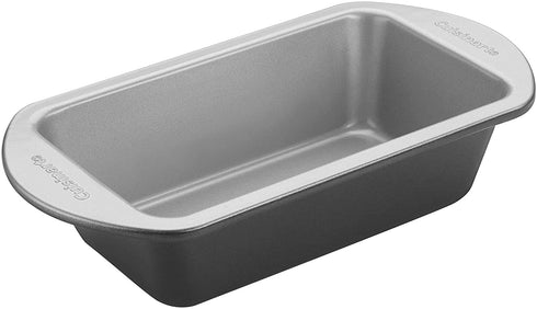 CUISINART CMHB-9LP Easy-Grip Nonstick Loaf Pan, 9 Inch, Black/Silver