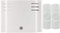 GE Wireless Doorbell Kit, Battery Operated Receiver, 2 Push Buttons Door Bell, 8 Melodies Doorbell Chime, 4 Volume Levels, Classroom Doorbell, 150 Ft Range, White, 19297