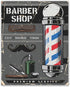 Barbershop / Haircut / Shave Wall Art Decor Prints - Set Of 4 (8x10) Inch Poster Photos