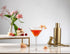 JoyJolt Olivia Crystal Martini Glasses - Premium Glassware Set Made in Europe - 9.2 oz Tall Martini Glasses - Elegant Cocktail Glasses - Set of 2 Martini Glass for Drinks such as Martini or Manhattan