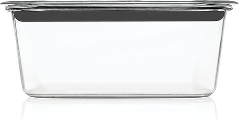 Rubbermaid Brilliance Food Storage Container, Large, 9.6 Cup, Clear 1991158