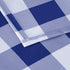 Hiasan Royal Blue Checkered Tablecloth Rectangle - Wrinkle Resistant, Stain Resistant and Waterproof Gingham Table Cloth for Kitchen, Dining and Picnic, 60 x 102 Inch