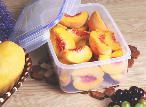 Utopia Kitchen 18 Pieces Plastic Food Containers set (9 Containers and 9 Lids) Food Storage Containers with Airtight Lids - Reusable & Leftover Food Lunch Boxes - Leak Proof,Freezer & Microwave Safe