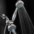Hydroluxe 24-setting 3-way Shower Combo, Chrome, Single